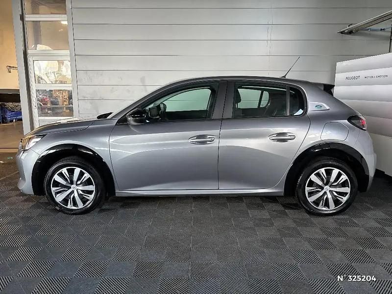 Occasion Peugeot e-208 Active 100 kW (136 ch) 2022 Gris Citadine
