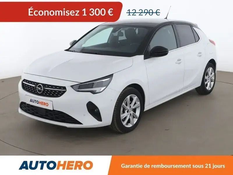 Blanc Utilisé 2020 Opel Corsa Elegance Citadine | 10 990 € (Bon prix) - Image 1/2