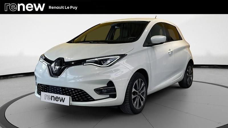 Blanc Utilisé 2022 Renault Zoe Intens Citadine | 13 700 € (Bon prix) - Image 1/4