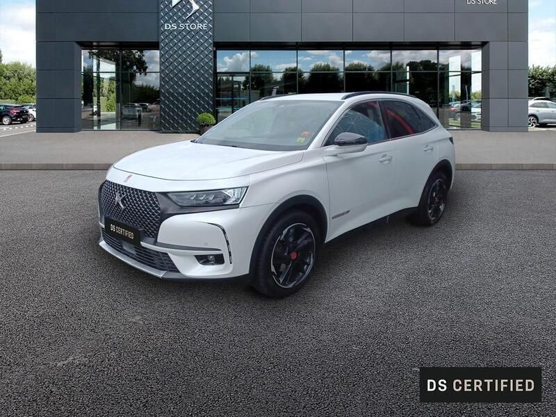 Blanc Utilisé 2020 DS Automobiles DS7 Crossback Performance Line Plus SUV | 27 840 € (Prix juste) - Image 1/4