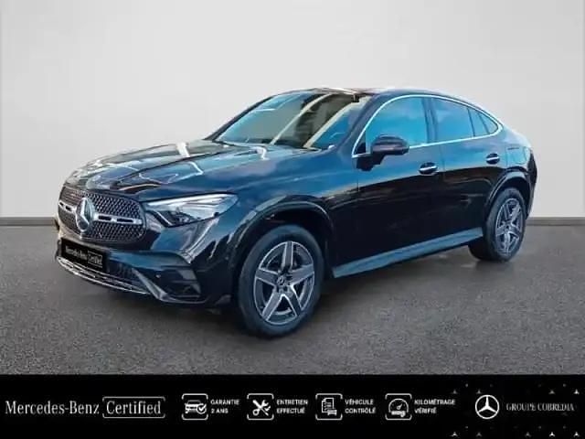 Noir obsidienne métallisé Occasion 2023 Mercedes GLC300 AMG line Coupé | 74 890 € - Image 1/4