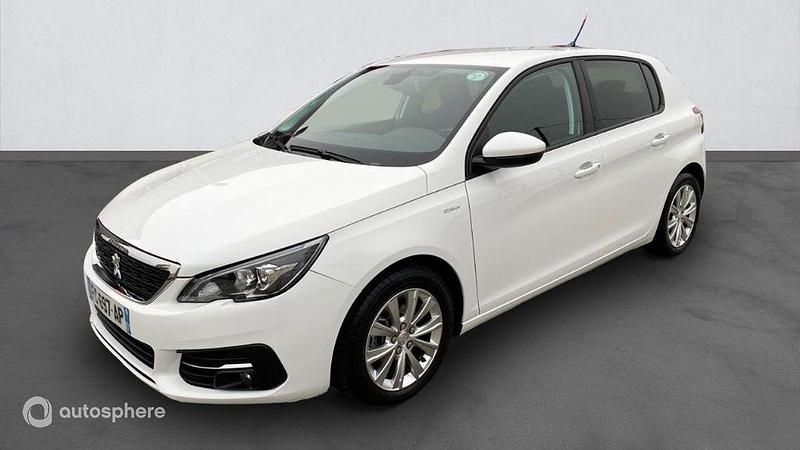 Blanc Occasion 2018 Peugeot 308 Style Berline | 9 980 € (Bon prix) - Image 1/4