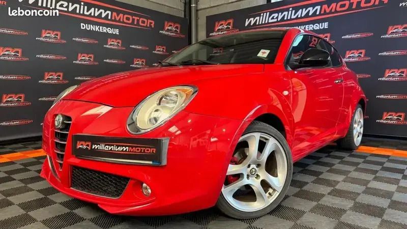 Rouge Utilisé 2008 Alfa Romeo MiTo Citadine | 7 990 € - Image 1/4