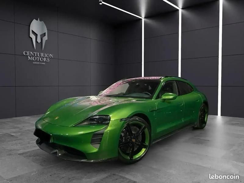Vert Utilisé 2023 Porsche Taycan Cross Turismo Berline | 109 900 € - Image 1/4