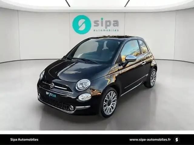 Noir Occasion 2022 Fiat 500 S Berline | 12 990 € (Prix juste) - Image 1/4