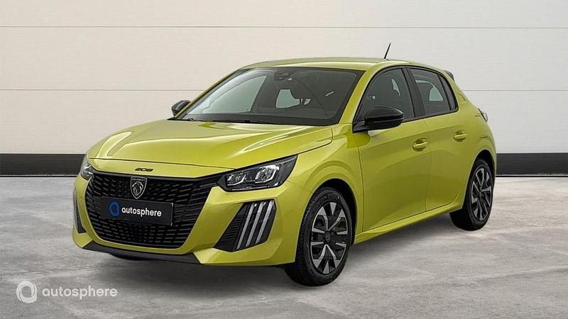 Jaune Nouvelle 2024 Peugeot 208 Allure Citadine | 20 299 € (Bon prix) - Image 1/4