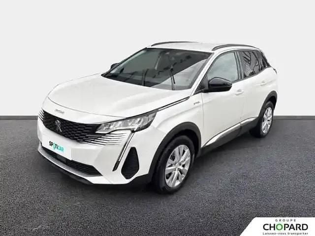 Blanc Utilisé 2022 Peugeot 3008 S | 19 198 € (Bon prix) - Image 1/4