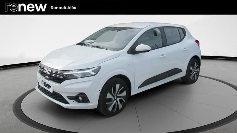 Blanc Utilisé 2025 Dacia Sandero Expression Citadine | 14 990 € (Prix juste) - Image 1/4