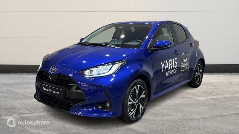 Bleu Nouvelle 2025 Toyota Yaris Hybrid Design Berline | 23 990 € (Prix juste) - Image 1/4