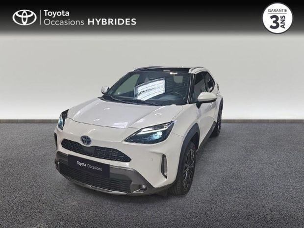 Blanc Utilisé 2022 Toyota Yaris Hybrid | 23 490 € (Prix juste) - Image 1/4
