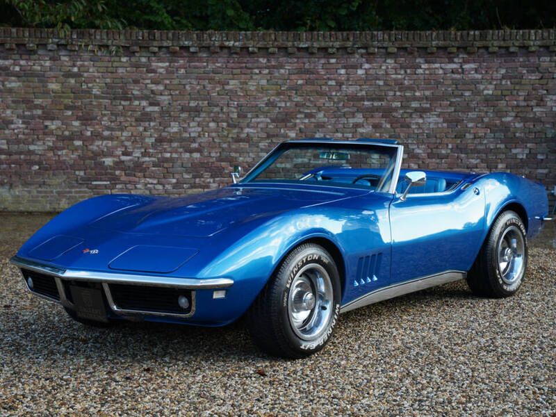 Bleu Utilisé 1968 Chevrolet Corvette Stingray Cabriolet | 59 500 € - Image 1/4