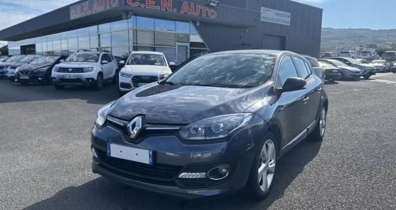 Gris Occasion 2015 Renault Mégane III LIMITED Berline | 9 990 € (Prix juste) - Image 1/4