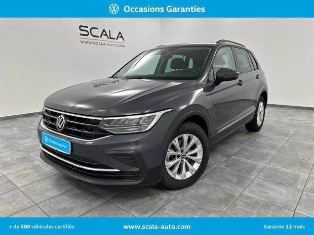 Gris Utilisé 2023 VW Tiguan Life SUV | 26 490 € (Super prix) - Image 1/4
