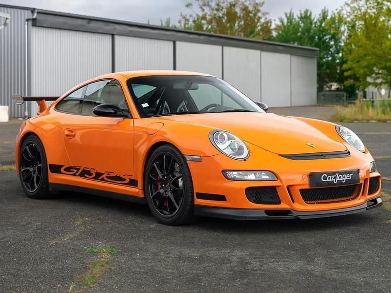 Orange Utilisé 2008 Porsche 911 GT3 RS Coupé | 134 900 € - Image 1/4