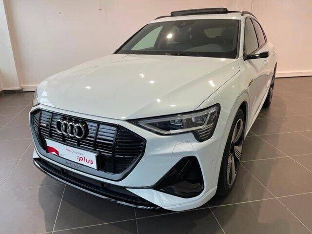 Blanc glacier métallisé Utilisé 2021 Audi e-tron Sportback S-Line SUV | 56 000 € (Prix cher) - Image 1/4
