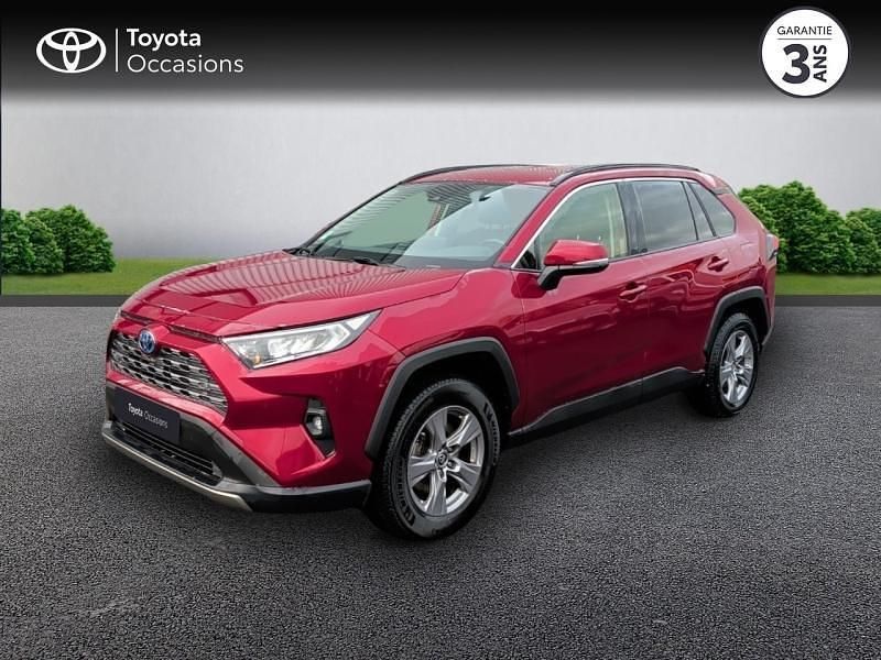 Rouge allure nacré Occasion 2023 Toyota RAV4 Hybrid SUV | 35 990 € (Bon prix) - Image 1/4