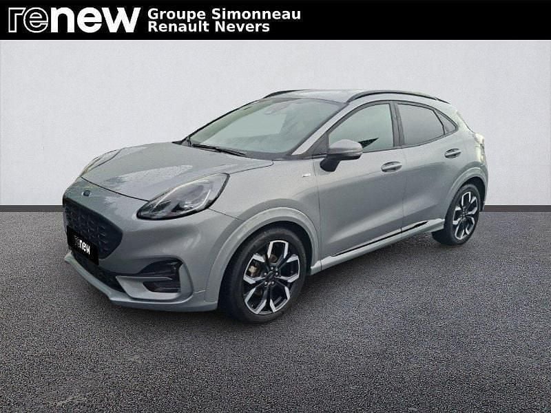 Gris Utilisé 2021 Ford Puma ST-Line X SUV | 17 490 € (Prix juste) - Image 1/4