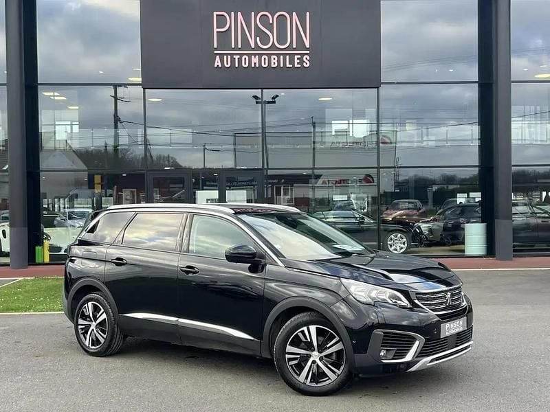 Noir Occasion 2019 Peugeot 5008 Allure SUV | 16 990 € (Prix juste) - Image 1/4