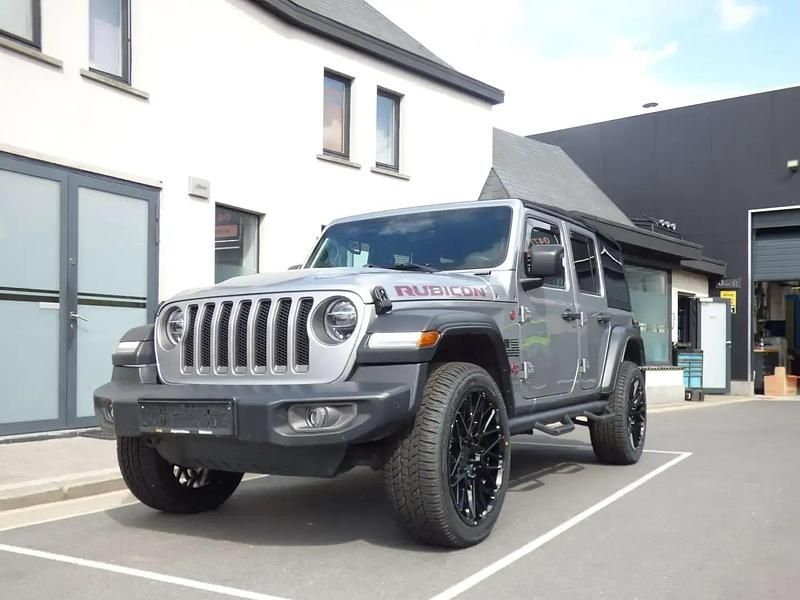 Argent Utilisé 2020 Jeep Wrangler Unlimited Rubicon SUV | 46 750 € - Image 1/4