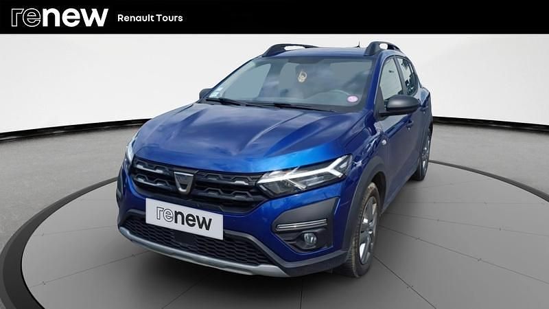 Bleu Utilisé 2021 Dacia Sandero Essentiel Citadine | 11 699 € (Bon prix) - Image 1/4