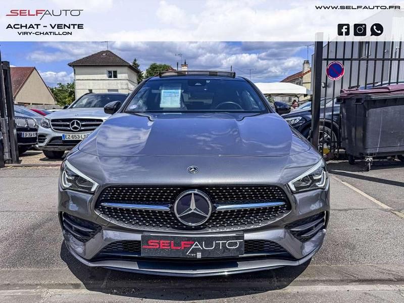 Occasion Mercedes CLA180 AMG line 137 ch (100 kW) 2019 Gris Berline