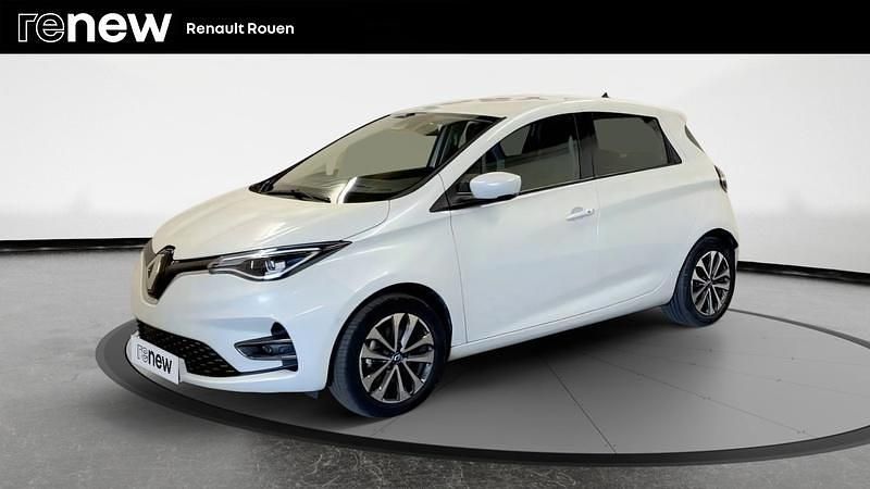 Blanc Utilisé 2020 Renault Zoe Intens Citadine | 11 990 € (Prix juste) - Image 1/4