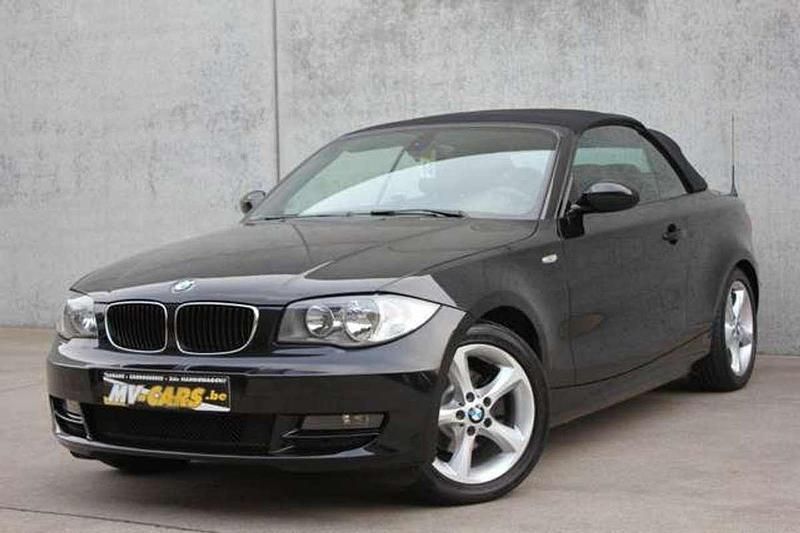 Occasion BMW 118 Cabriolet 143 ch (105 kW) 2009 Noir Cabriolet