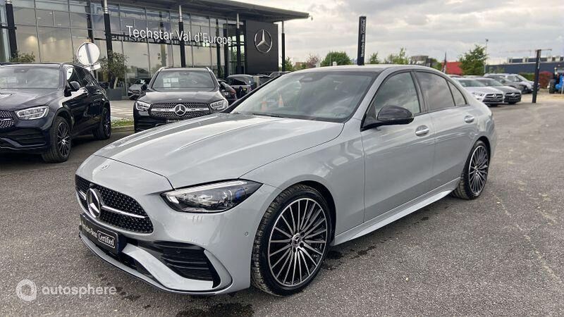 Gris Utilisé 2025 Mercedes C200 AMG line Berline | 63 990 € - Image 1/4