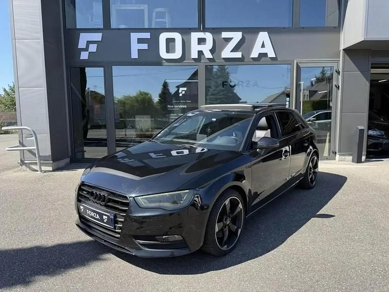 Noir Utilisé 2015 Audi A3 Sportback Ambition Break | 13 990 € (Super prix) - Image 1/4