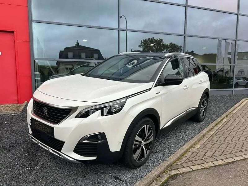 Blanc Utilisé 2018 Peugeot 3008 Berline | 16 900 € (Prix juste) - Image 1/4