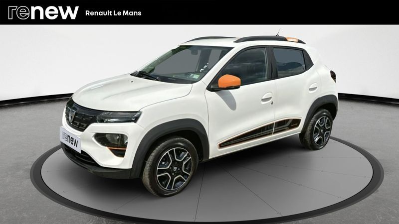 Blanc Utilisé 2021 Dacia Spring Comfort Plus Citadine | 9 790 € (Prix juste) - Image 1/4