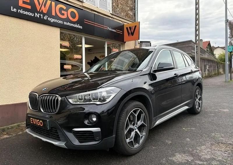 Noir Occasion 2019 BMW X1 xLine SUV | 20 990 € - Image 1/4
