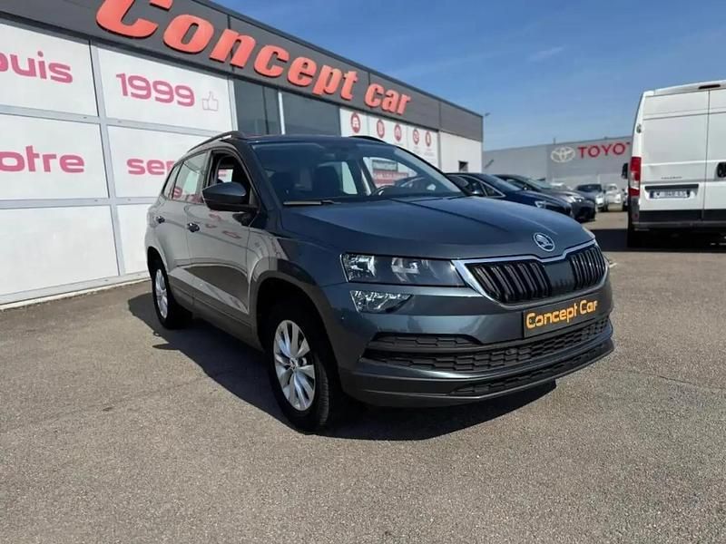 Gris Utilisé 2020 Skoda Karoq Ambition SUV | 19 990 € (Prix assez cher) - Image 1/4