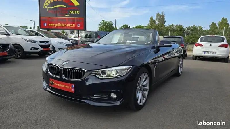 Bleu Utilisé 2017 BMW 420 Luxury Line Cabriolet | 22 890 € (Bon prix) - Image 1/4