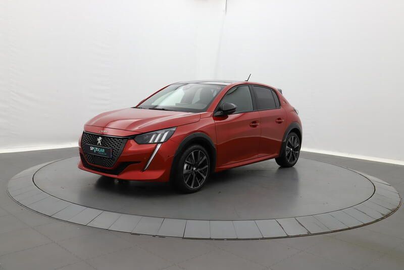Rouge Utilisé 2022 Peugeot 208 GT Citadine | 16 890 € (Super prix) - Image 1/3
