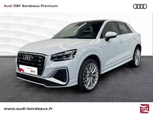 Blanc glacier métallisé Utilisé 2021 Audi Q2 S-line plus SUV | 30 990 € (Prix juste) - Image 1/4