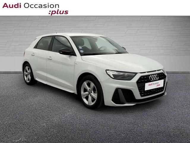 Occasion Audi A1 Sportback S-Line 110 ch (80 kW) 2021 Blanc glacier métallisé Citadine