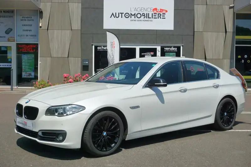 Blanc Utilisé 2013 BMW 530 Luxury Line Berline | 17 490 € (Prix juste) - Image 1/4