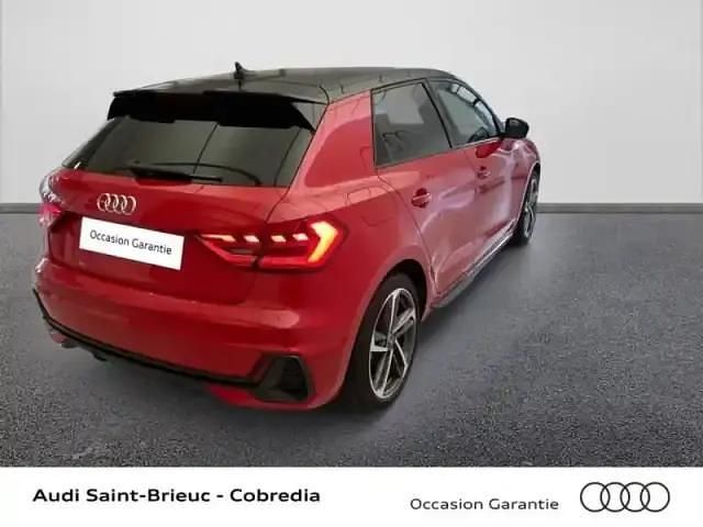 Occasion Audi A1 Sportback S-line plus 116 ch (85 kW) 2025 Rouge progressif métallisé noir mythe métallisé Citadine