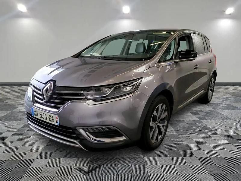 Gris Occasion 2017 Renault Espace Intens Monospace | 10 250 € (Prix juste) - Image 1/4