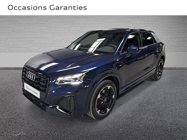 Bleu navarre métallisé Occasion 2022 Audi Q2 S-Line SUV | 31 795 € - Image 1/4