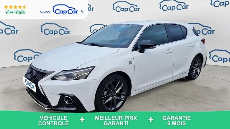 Blanc Utilisé 2019 Lexus CT200h Sport Line Berline | 15 490 € - Image 1/4