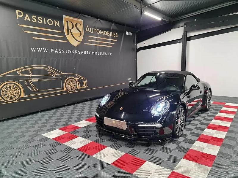 Noir Occasion 2015 Porsche 911 Carrera Cabriolet Black Edition Cabriolet | 99 000 € - Image 1/4