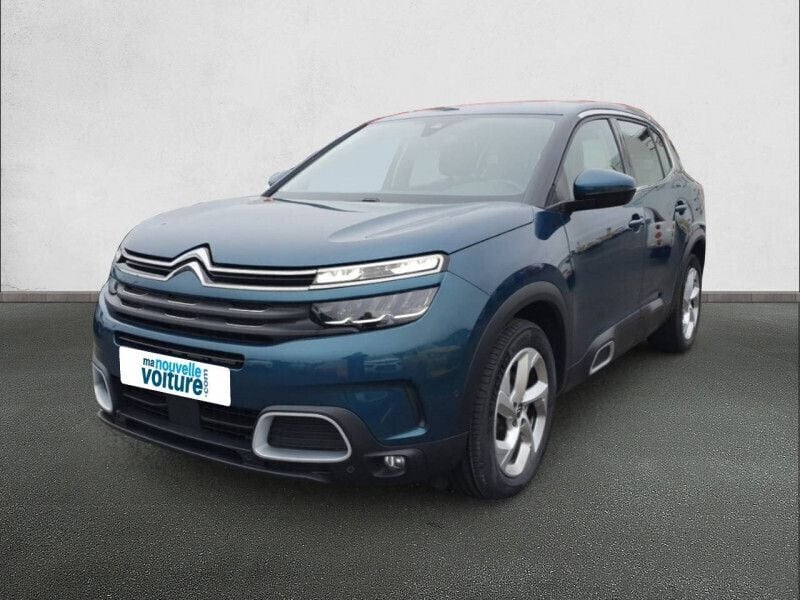 Bleu Utilisé 2021 Citroën C5 Aircross Business Class SUV | 17 490 € (Prix juste) - Image 1/4