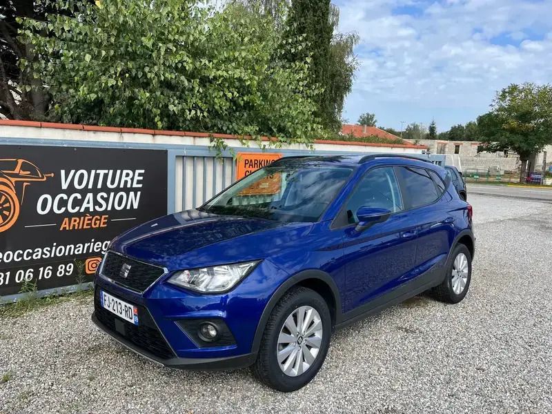 Bleu Utilisé 2019 Seat Arona Sport SUV | 12 990 € (Bon prix) - Image 1/4