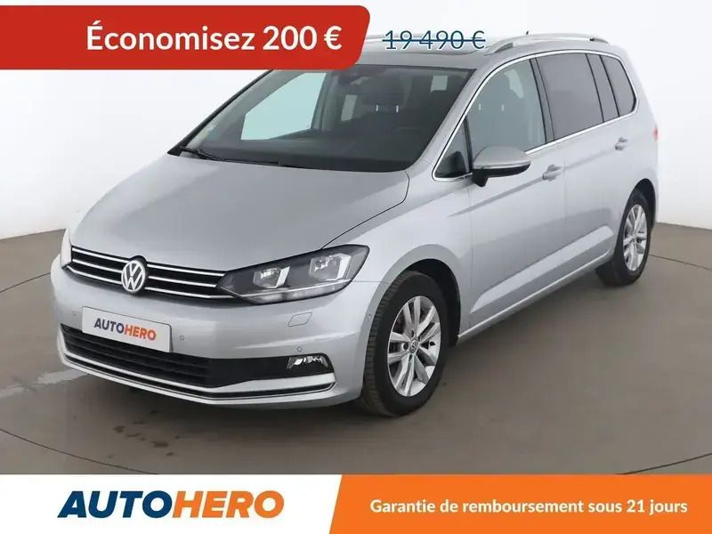 Gris Utilisé 2017 VW Touran Monospace | 18 790 € (Bon prix) - Image 1/2