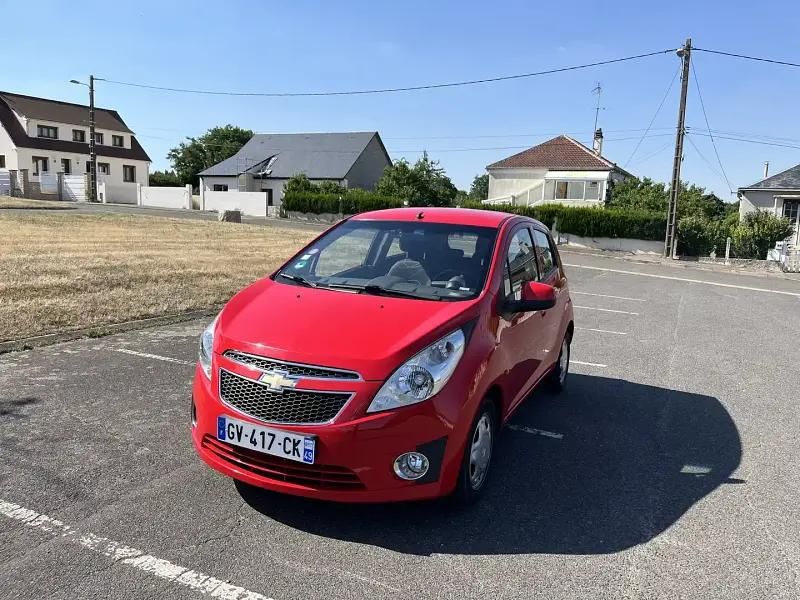 Rouge Utilisé 2010 Chevrolet Spark LS Citadine | 5 500 € (Prix cher) - Image 1/4