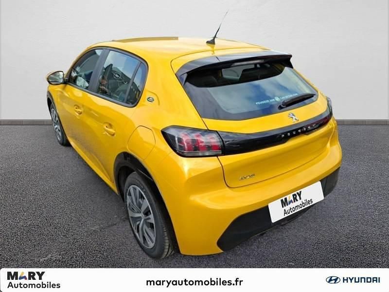 Occasion Peugeot e-208 Active 100 kW (136 ch) 2021 Jaune Citadine