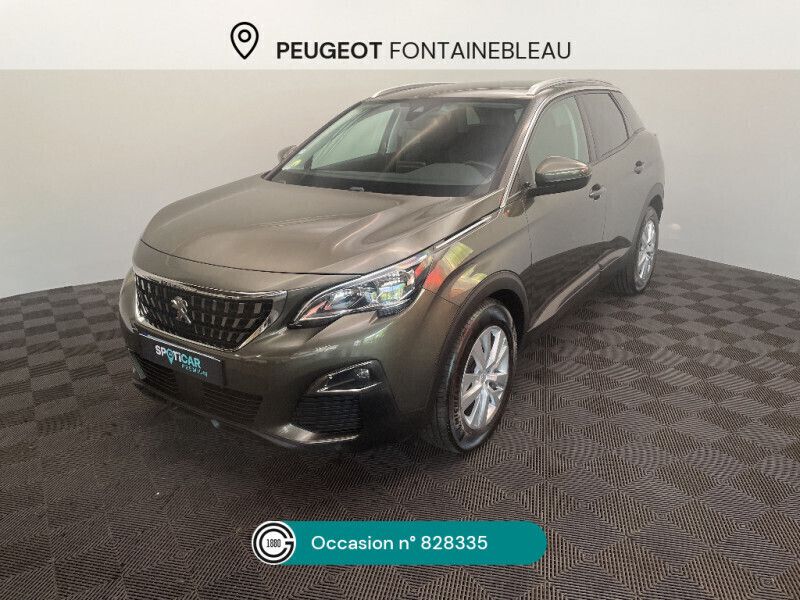 Marron Utilisé 2019 Peugeot 3008 Business-Line SUV | 15 480 € (Prix juste) - Image 1/4