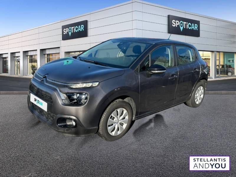 Gris Utilisé 2021 Citroën C3 Business Class Citadine | 10 690 € (Bon prix) - Image 1/3
